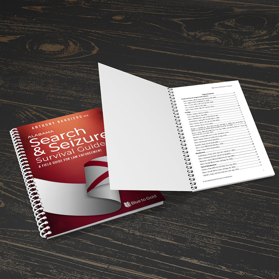 Alabama Search & Seizure Survival Guide