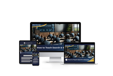 How to Teach Search & Seziure - Mini Course Downloads