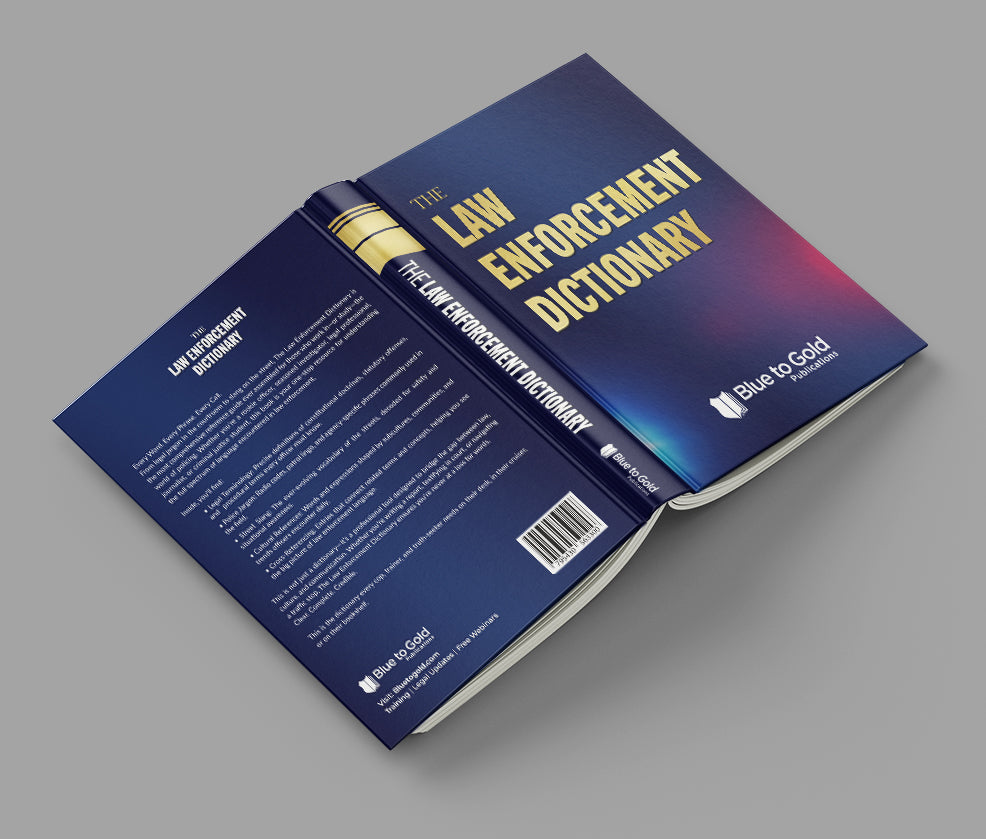 The Law Enforcement Dictionary PRE-ORDER