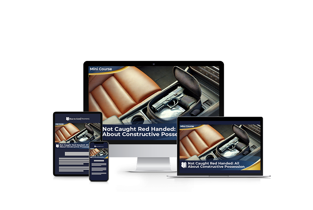 Not Caught Red Handed: All About Constructive Possession - Mini Course Downloads