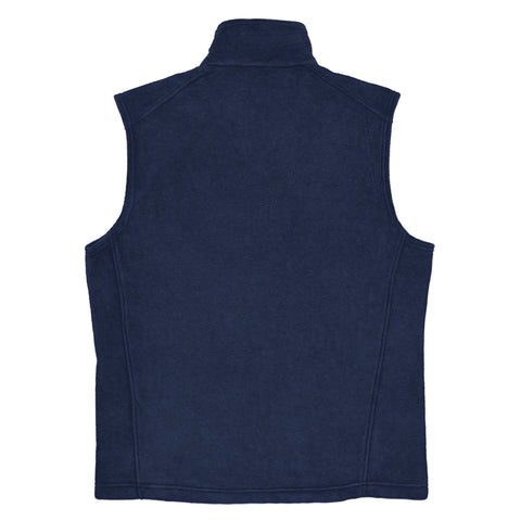 Blue to Gold Men’s Columbia fleece vest