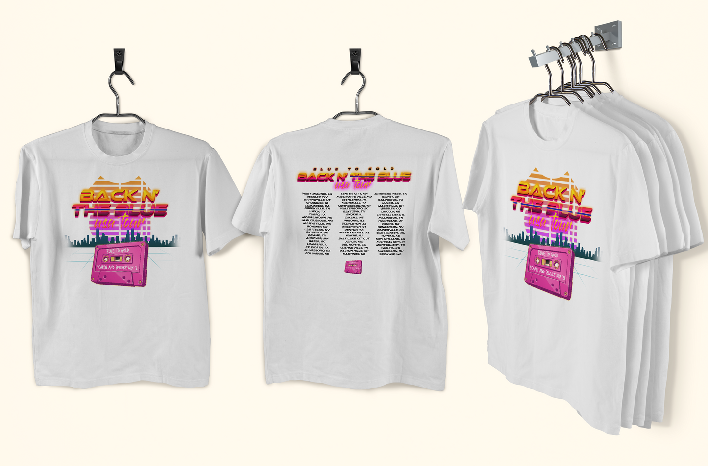 2021 Back N' the Blue USA Tour Shirt