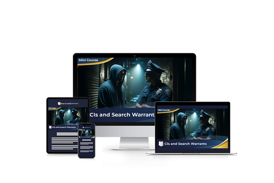 CI's & Search Warrants - Mini Course Downloads