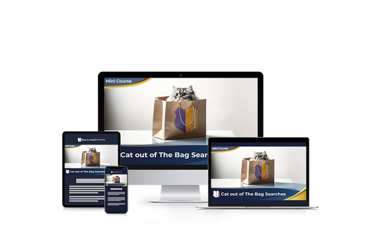 Cat Out of The Bag Searches - Mini Course Downloads