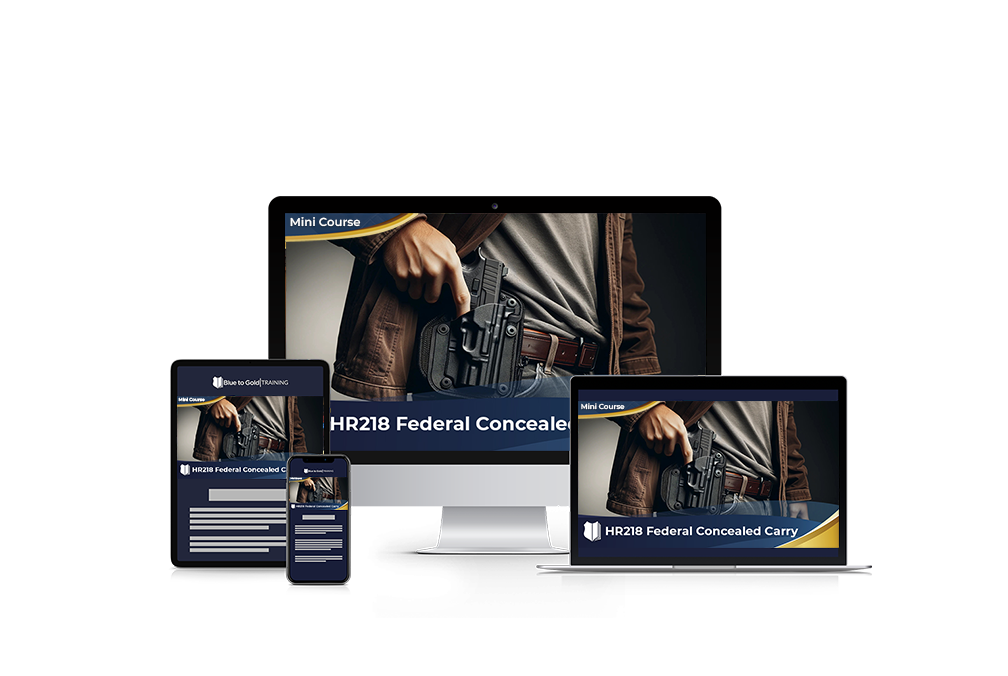 Federal Concealed Carry Mini Course Downloads - HR218