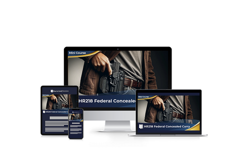 Federal Concealed Carry Mini Course Downloads - HR218