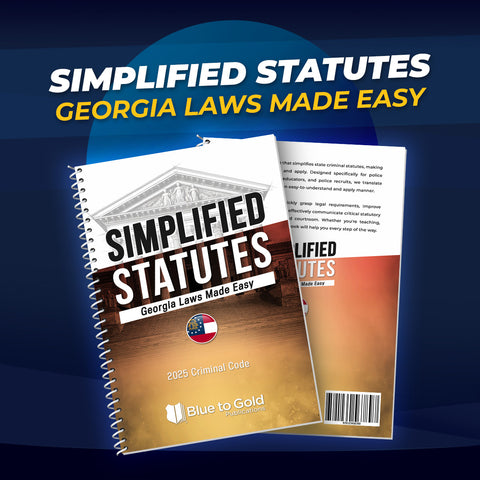 Simplified Statutes: Georgia Laws Made Easy - PRE-ORDER NOW!