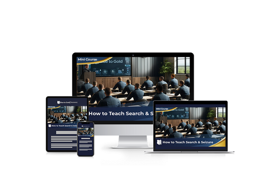 How to Teach Search & Seziure - Mini Course Downloads