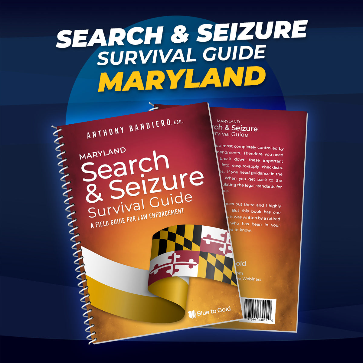 Maryland Search & Seizure Survival Guide – Blue to Gold Store