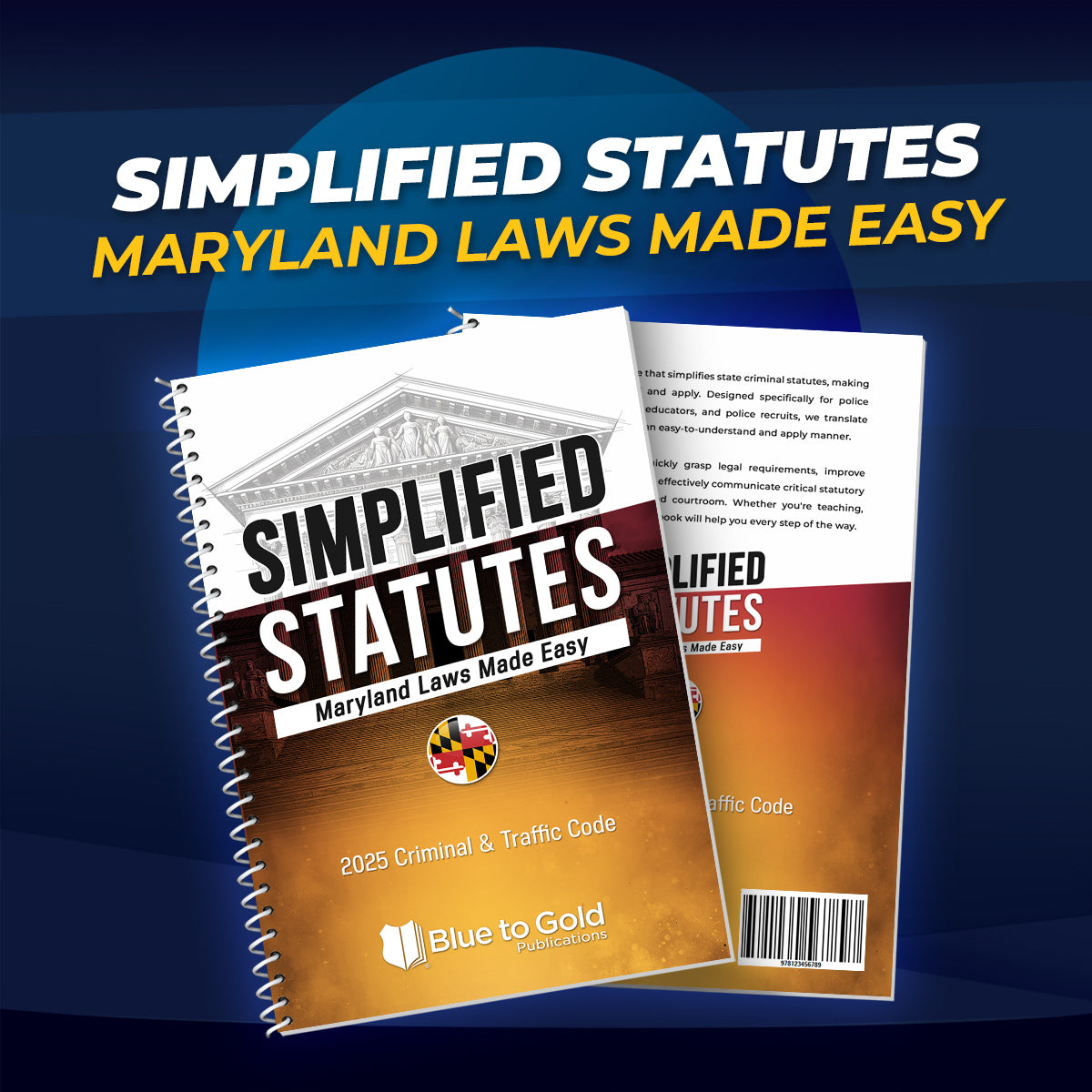 Simplified Statutes Maryland Laws Made Easy PREORDER NOW! Blue to