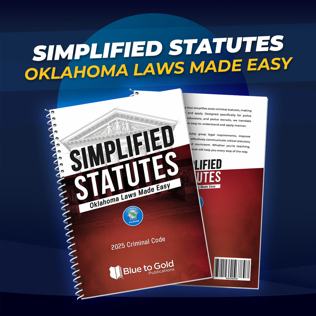 Simplified Statutes: Oklahoma Laws Made Easy - PRE-ORDER NOW!