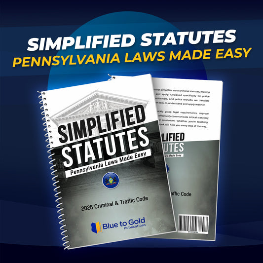 Simplified Statutes: Pennsylvania Laws Made Easy - COMING SOON!