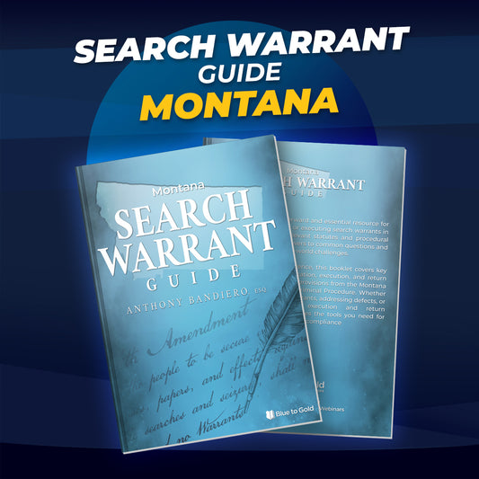 Montana Search Warrant Guide