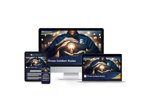 Three Golden Rules - Mini Course Downloads