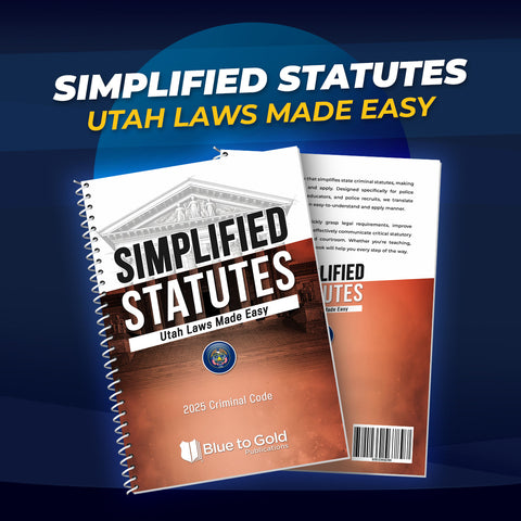 Simplified Statutes: Utah Laws Made Easy - PRE-ORDER NOW!