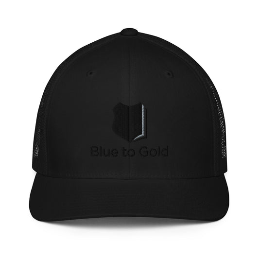 Blue to Gold Cap (Black)