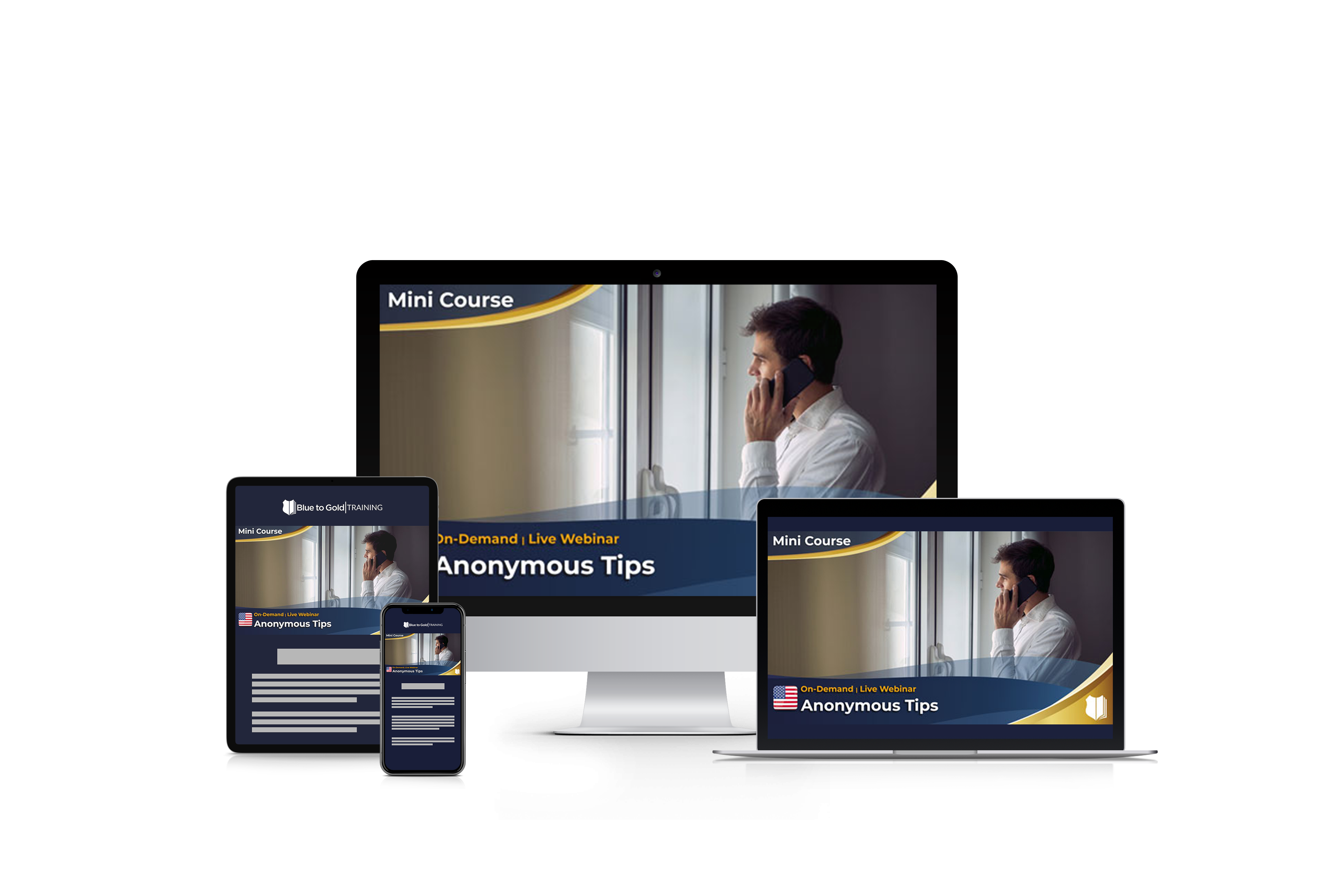 Anonymous Tips Downloads Blue to Gold Store