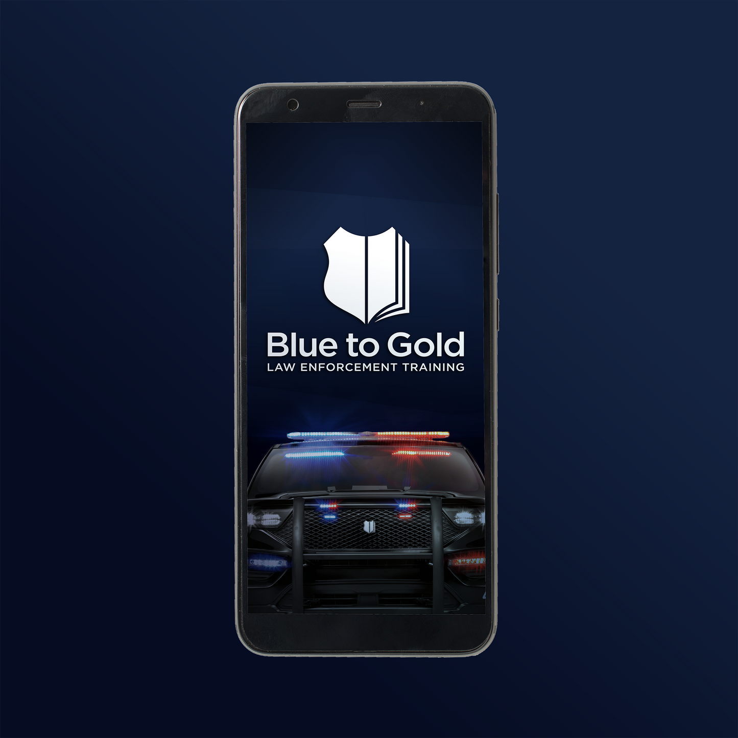 Blue to Gold Phone Wallpaper