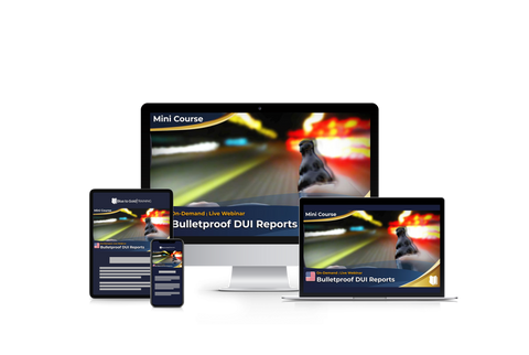 Bulletproof DUI Reports Downloads