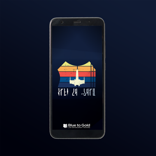 Let the Forth Be With You Phone Wallpaper - Black