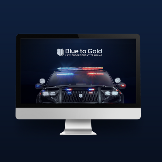 Blue to Gold Desktop Wallpaper