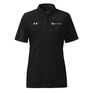 Blue to Gold Under Armour® women’s polo