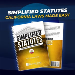 Simplified Statutes: California Laws Made Easy - PRE-ORDER NOW!